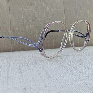 Charmant Women Eyeglasses/Sunglasses Frame Purple/Clear Tone Glasses Frame Japan